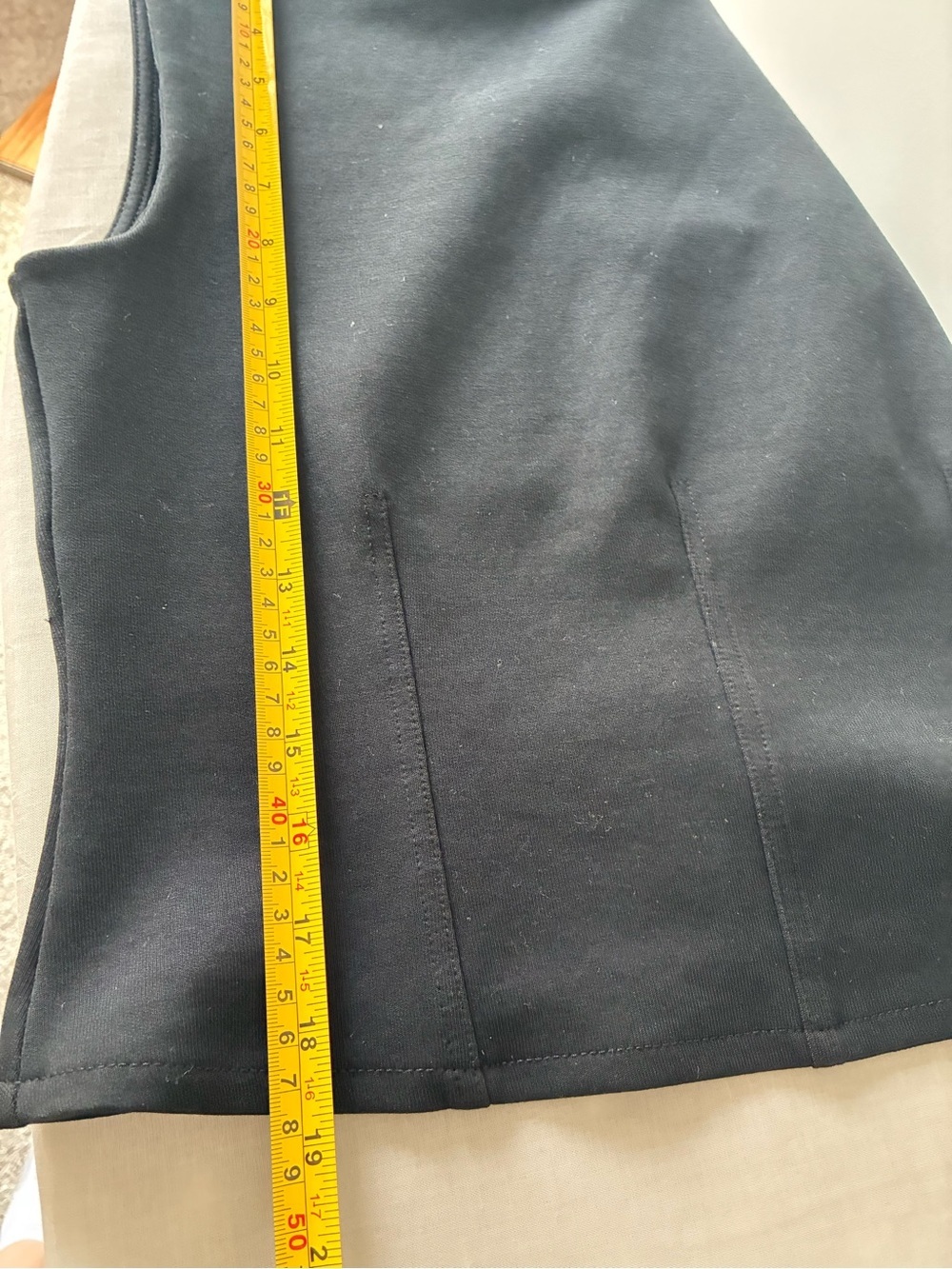 Zara Women's Black Peplum Hem Structured Sleeveless Top - Picture 11 of 11